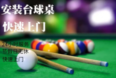 出售品牌台球桌 维修保养，更换台尼，拆装移位，上门安装